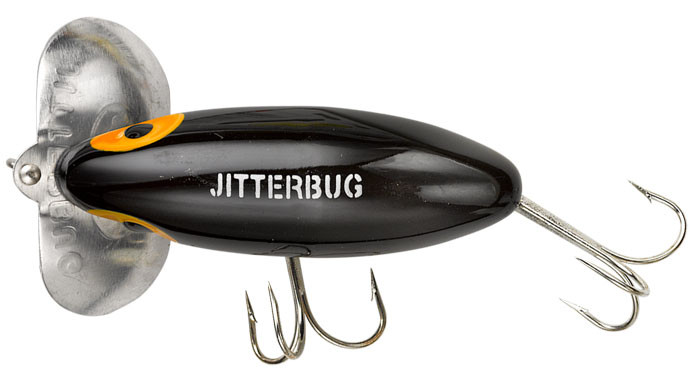 Arbogast Jitterbug Clicker - 3'' Black