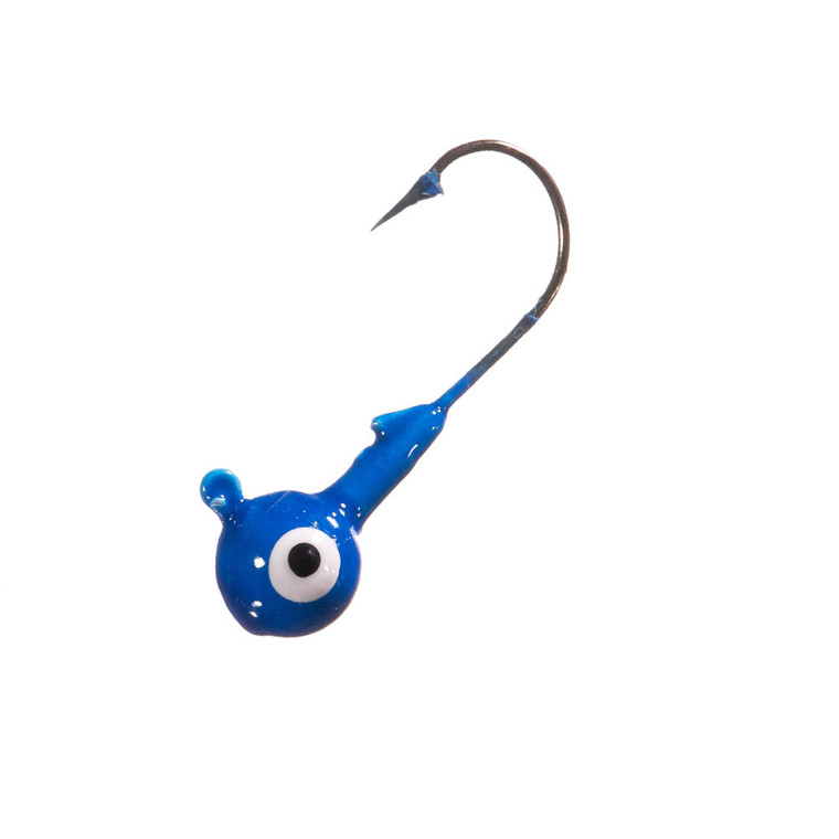 Arkie Double Eye Jig Head - 1/4oz Fl.Blue 10pk