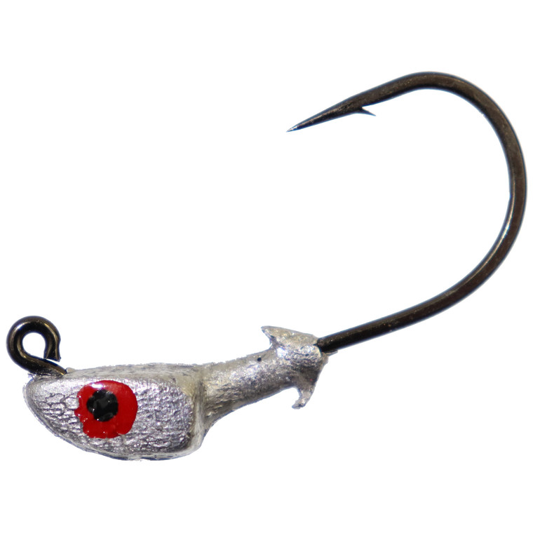 Bass Assassin SW Pro Elite - 1/4oz Lead/Red Eye 3pk