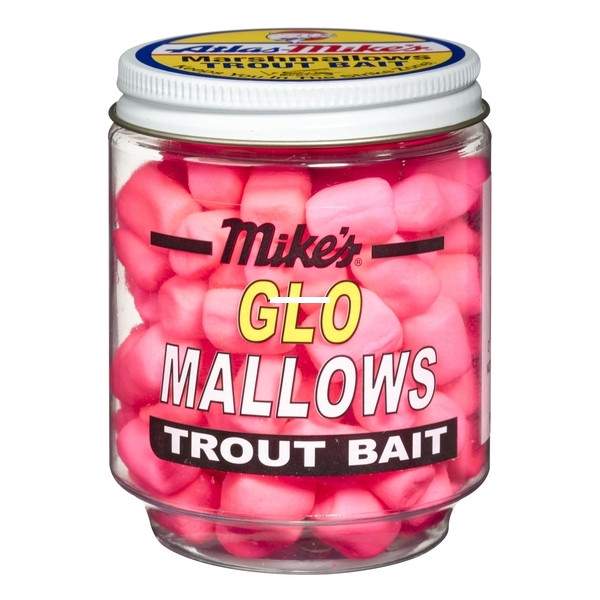 Atlas Mikes Glo Mallows - 8oz Cerise Shrimp