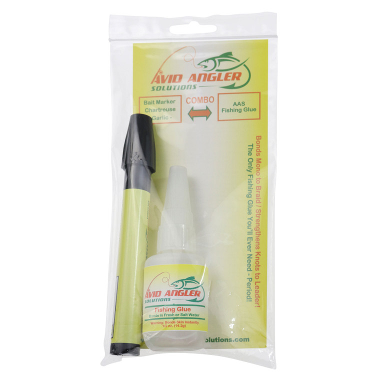 Avid Glue/Marker Combo - 2oz 7'' Chartreuse