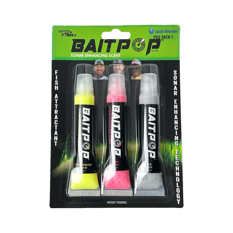 BaitPop LiveSonarIntensifier - PrP .5oz JacobWhlr 1 Mix 3pk - JWBP007PP1