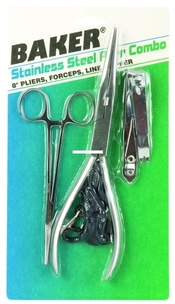 Baker Tool Kit - 8'' Plier;Lanyd;Clipp;Forcep