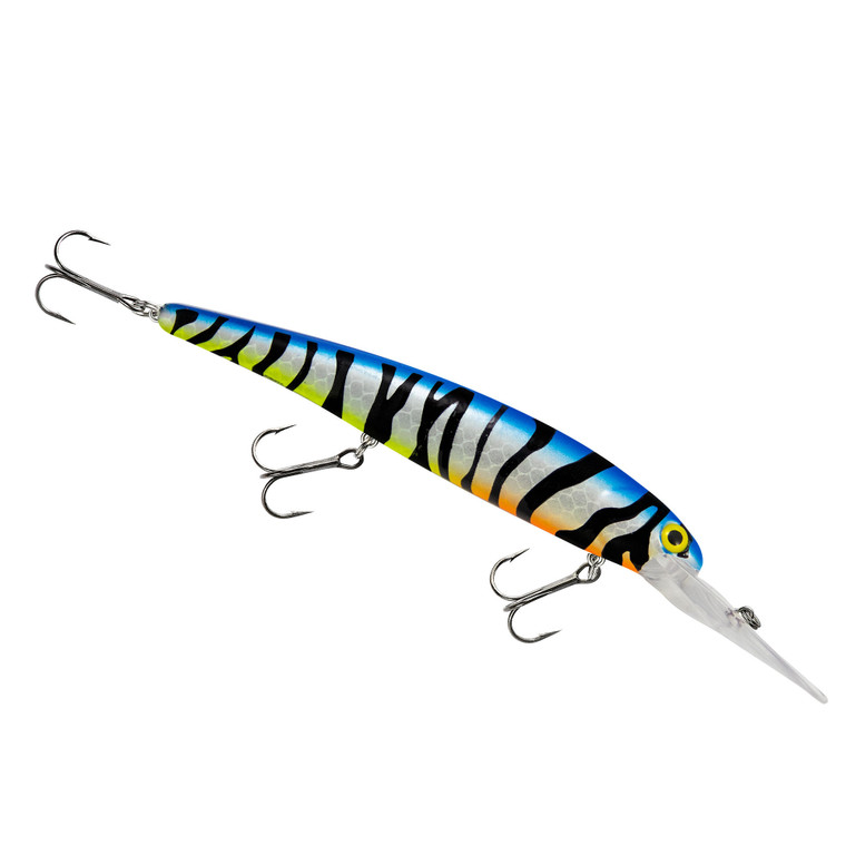 Bandit Suspending Minnow - 3/4oz 4.625'' BlBk/BlkStripe