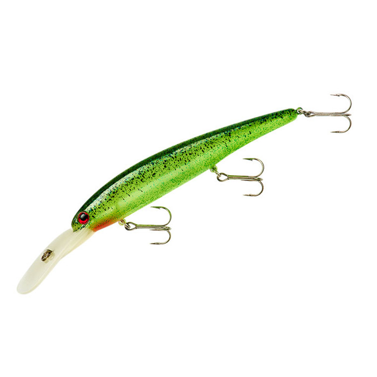 Bandit Walleye Deep Glo - 5/8oz 4.75'' Grn/BlkSpltter