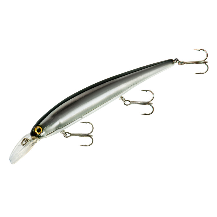 Bandit Walleye Shallow - 4.75'' Chrome Black Back