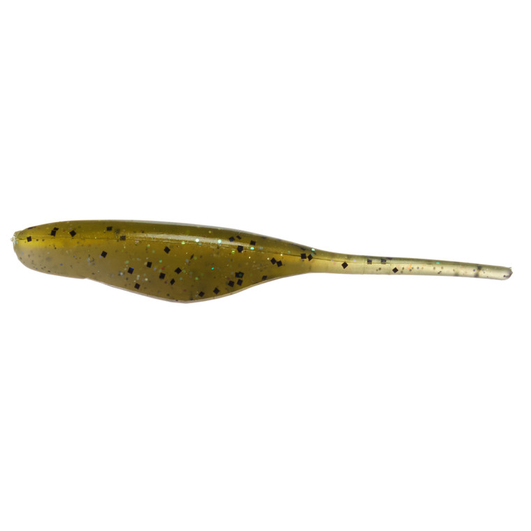 Bass Assassin FF Sonar Shad - 3'' Green Glass Minnow 6pk