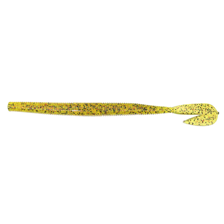 Bass Assassin RSB Worm - 7.25'' Wtml/Red Glt 8pk
