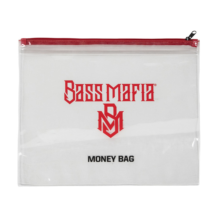 BassMafia Money Bag - 16''x13'' Clear