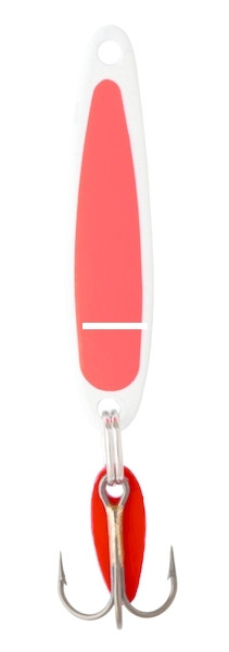 Bay de Noc Swedish Pimple - 1/10oz 1'' Pearl Flo Orange