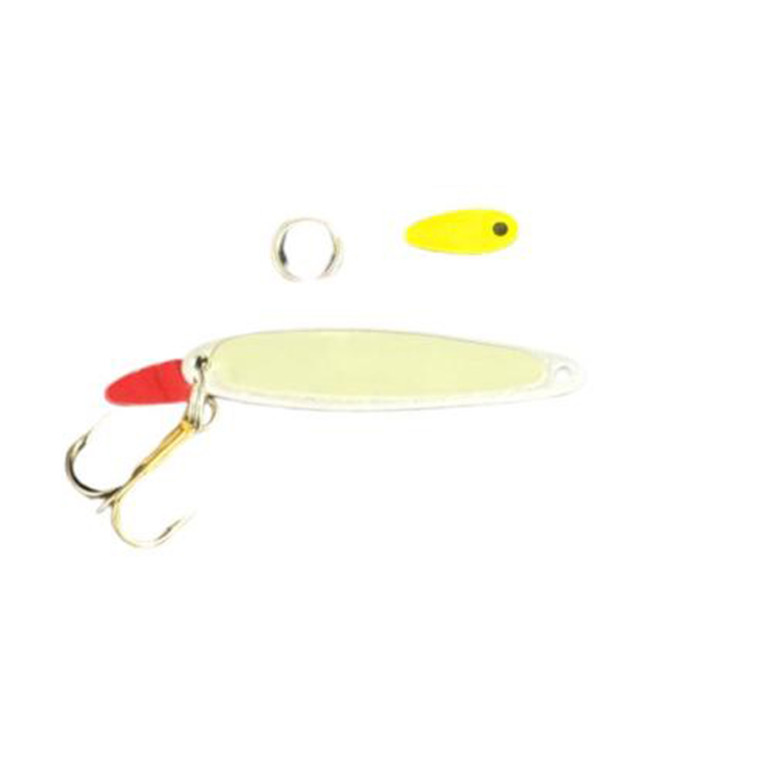 Bay de Noc Swedish Pimple - 1/3oz 2.25'' Pearl Glo - 5PGLO