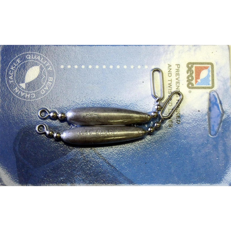 Bead Chain Cast/Troll Sinker - 1.5oz 2pk