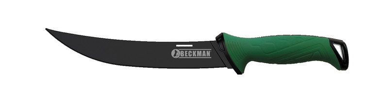 Beckman Filley Knife; Sheath - 8'' Green Handle