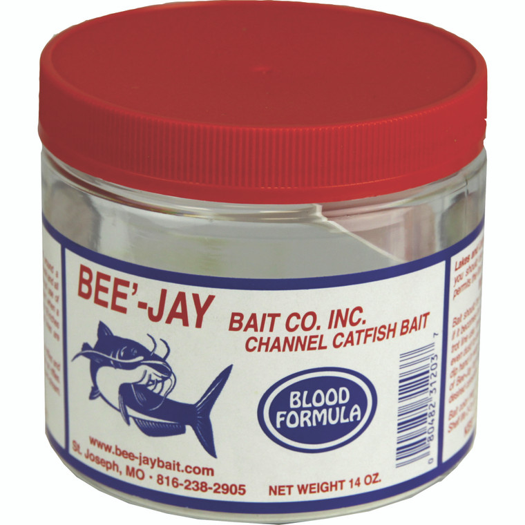 BeeJays Catfish Dough Bait - Blood 14oz
