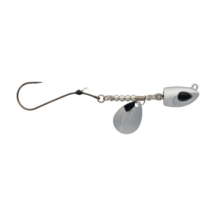 Berkley Bladed Rawler Jig - 3/8oz Straight Chrome 1pk