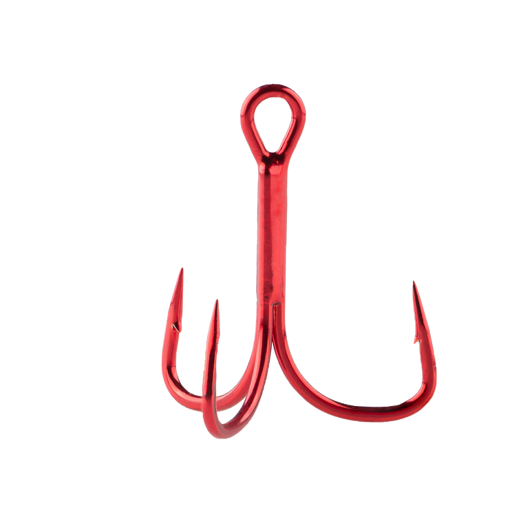 Berkley F19 EWG Treble Hook - #6 Red 8pk