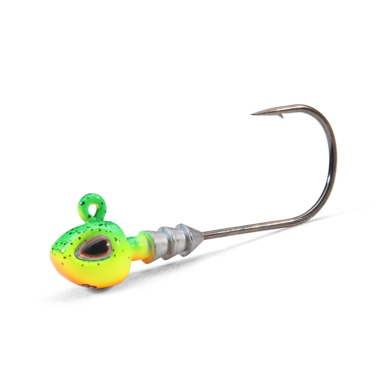 Berkley F19 Hybrid Jighead - 1/8oz 3/0 Firetiger 4pk