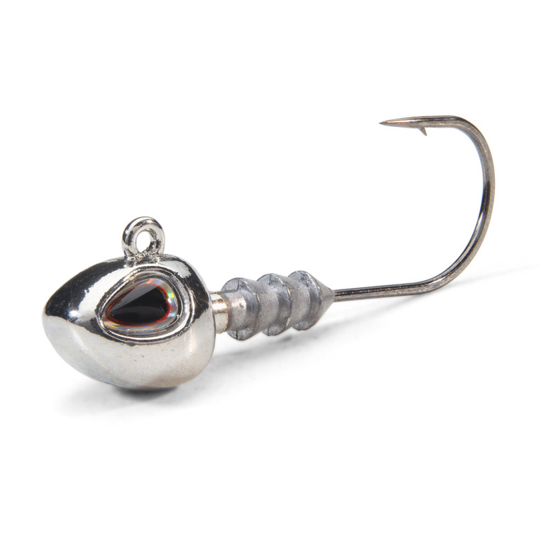 Berkley F19 Hybrid Jighead - 3/8oz 4/0 Chrome 4pk