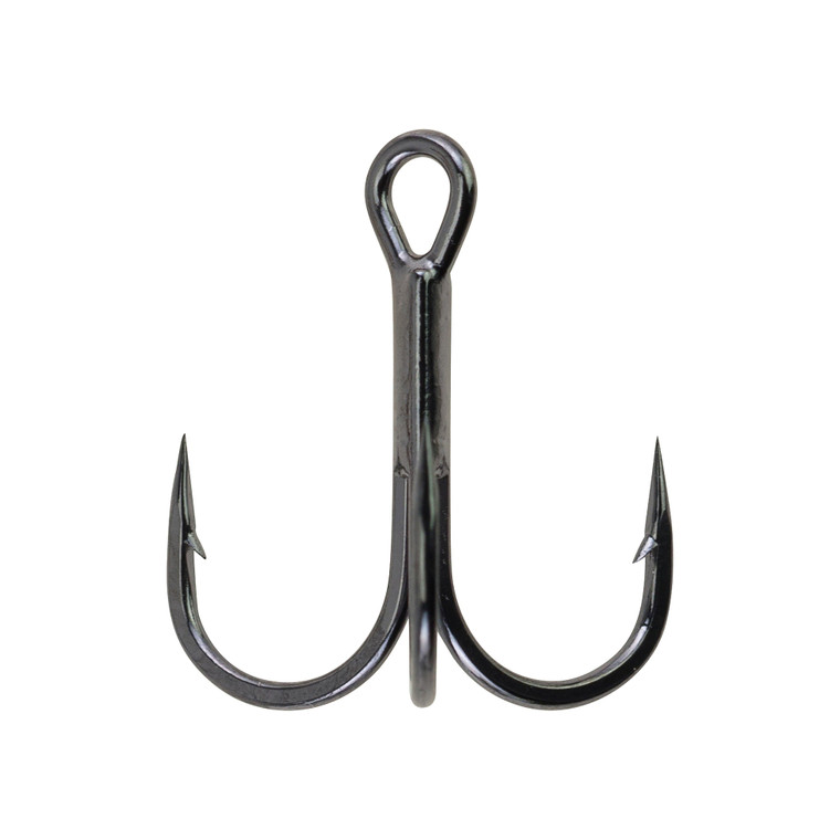 Berkley F19 Treble 1x Hook - #4 Black Nickel 8pk