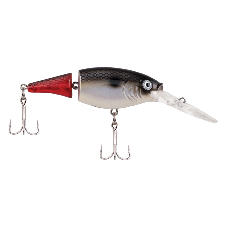 Berkley Flicker Shad Jointed - 3/16oz 2'' Firetail Red Tail