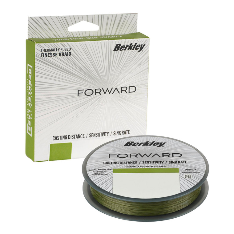 Berkley Forward Braid - 150 yd Low-Vis Green 12 lb
