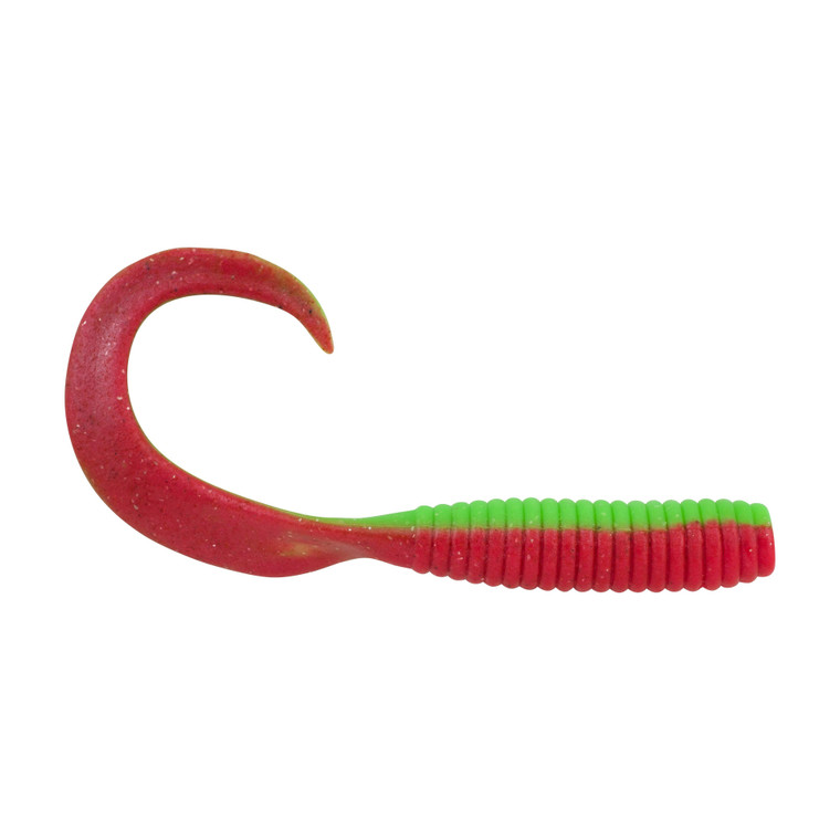 Berkley Gulp Saltwater Grub - 4'' Nuclear Chicken 8pk