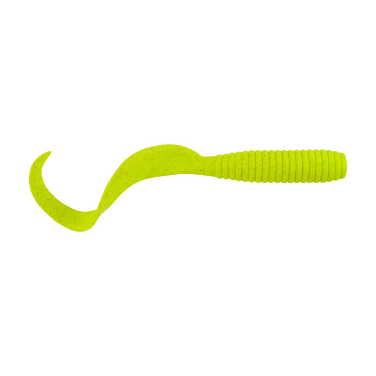 Berkley GulpAlive SW Grub - 5'' Chartreuse Pint