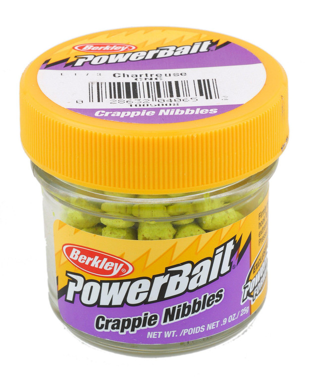 Berkley PB Crappie Nibbles - 0.9oz Chartreuse