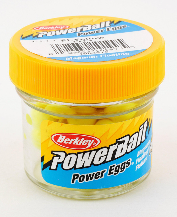Berkley PB Power EggsFlt Mag - 0.5oz Fluorescent Yellow