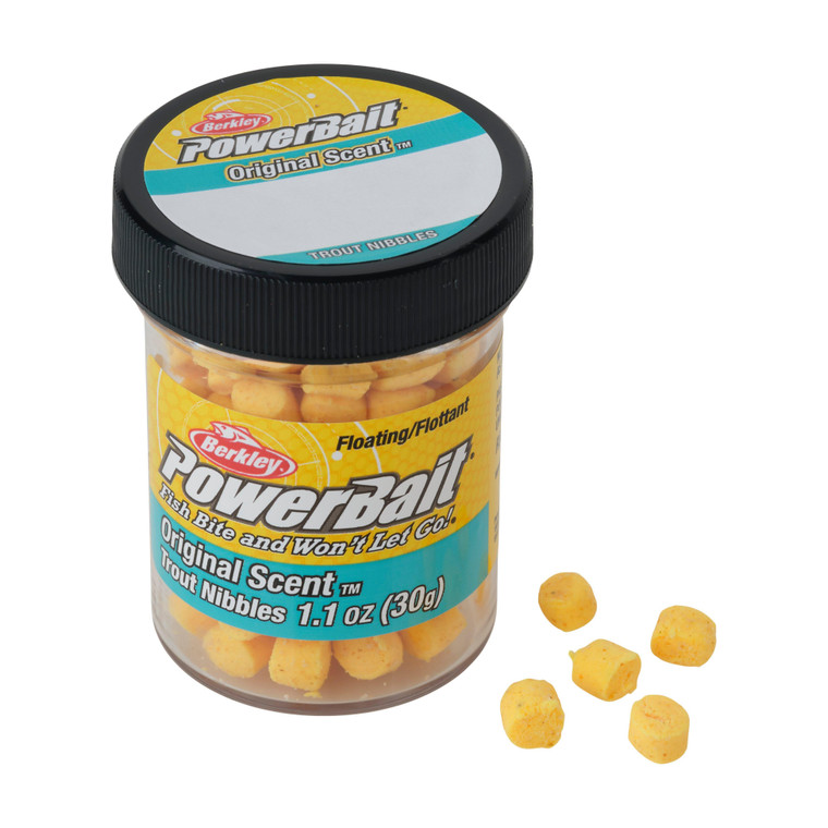 Berkley PB Trout Nibbles - 1.1oz Yellow