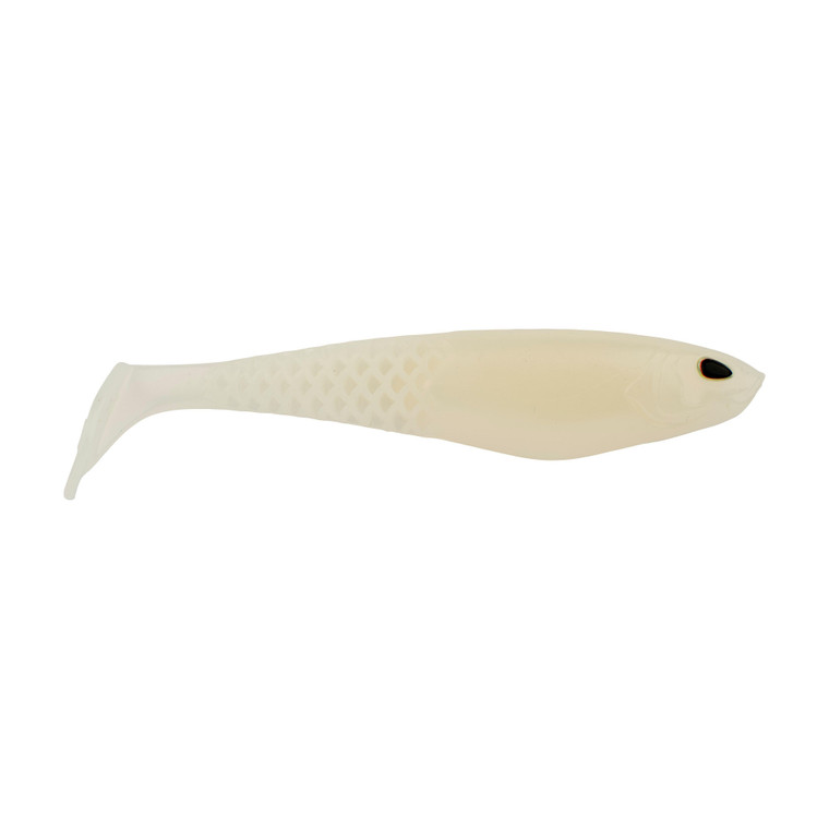 Berkley PB Unrigged CullShad - 5'' Albino 3pk