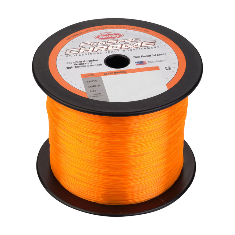 Berkley ProSpec Chrome - 1000 yd Blaze Orange 30 lb