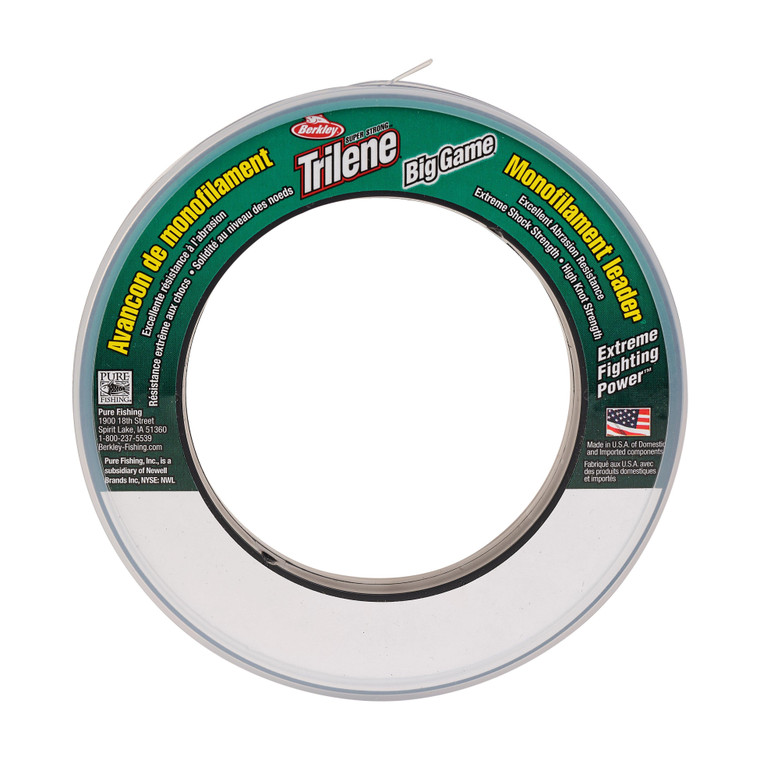 Berkley Trilene BG Mono Ldr - 55 yd Clear 50 lb