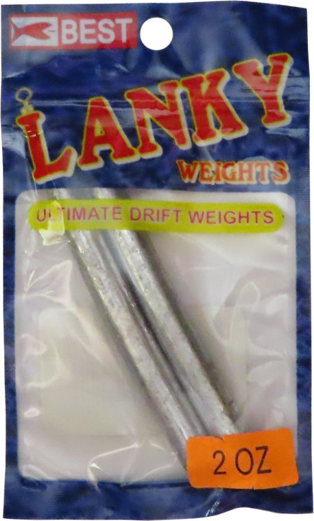 BEST Lanky Weight - 2oz Unpainted 2pk