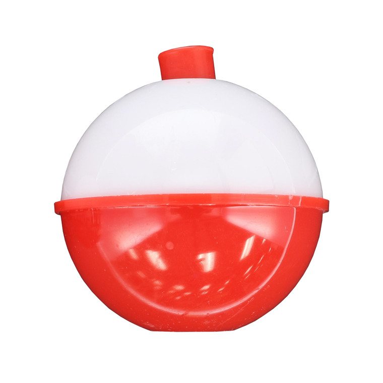 BEST Plastic Bobber - Bulk - Round 1.75''d Yellow/Orange