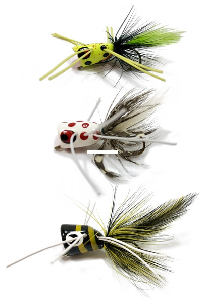 Betts Assortment - Bass Popper 3pk