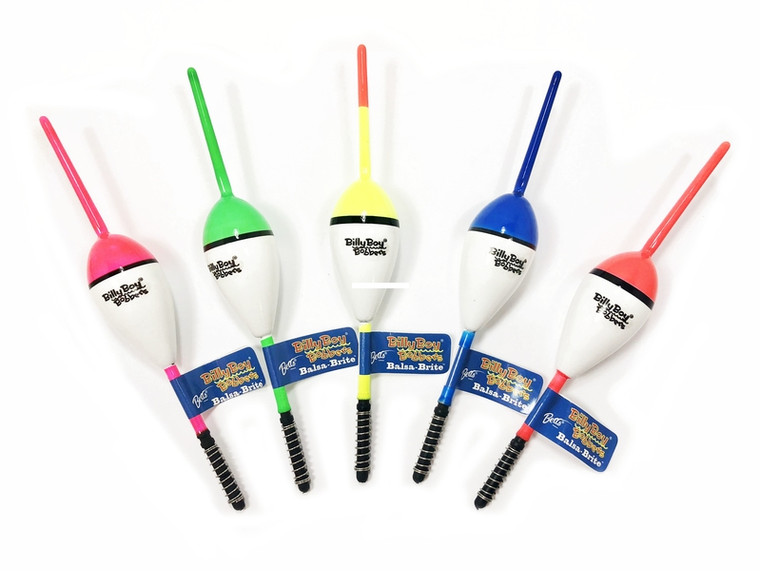 Betts Balsa - Unweighted - Oval 1'' Asst Brt Spg 18pk