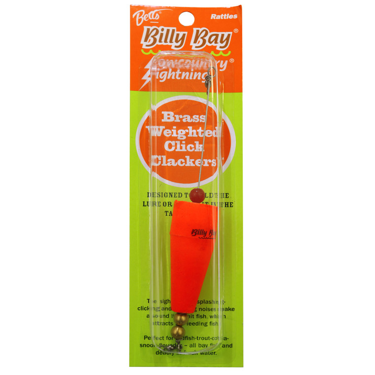 Betts Brass ClickClckrPopFlt - 3'' Red 1pk