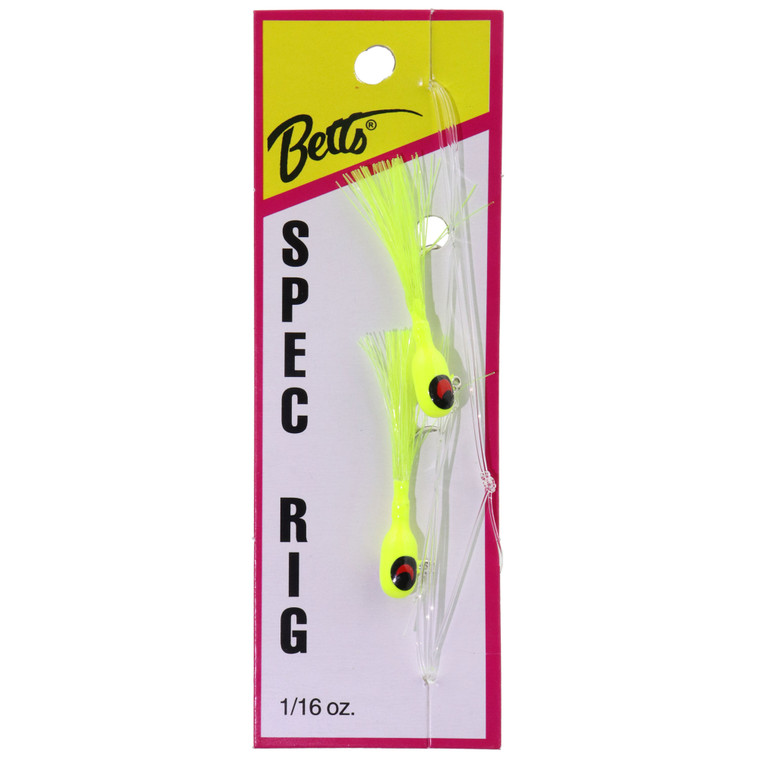 Betts Spec Rig - 1/16oz Cht/Cht 2pk