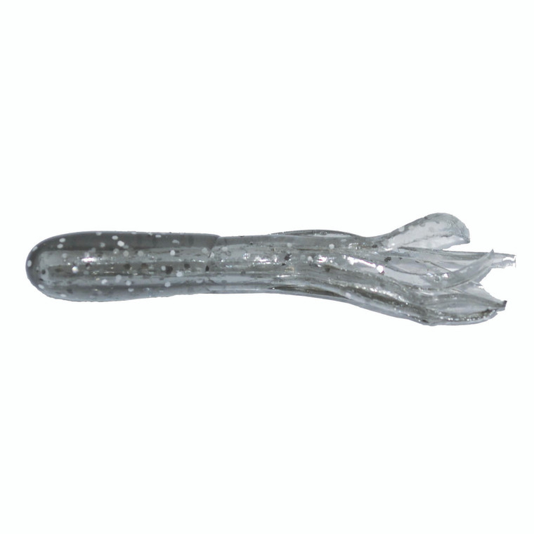 Big Bite Crappie Tube - 1.5'' Smoke/Sparkle 10pk