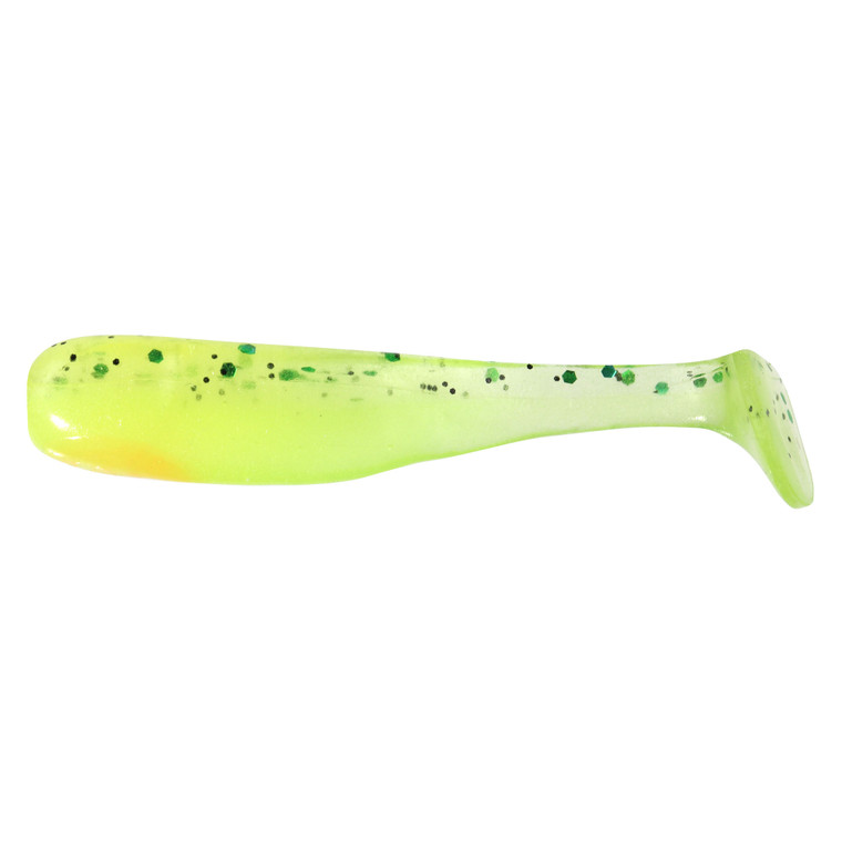 Big Joshy Minnow - 2.3'' Green Glow Perch 10pk