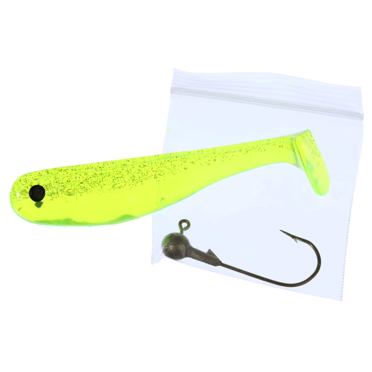 Big Joshy Minnow + Jighead - 3.25'' Ultimate Chart 5pk