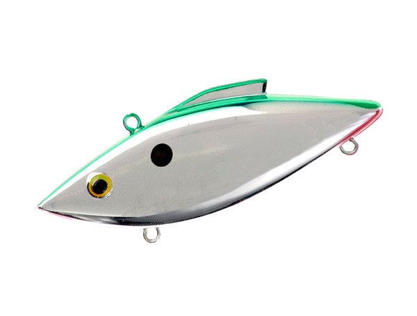 Bill Lewis Rat-L-Trap - 1/2oz Chrome Green Back