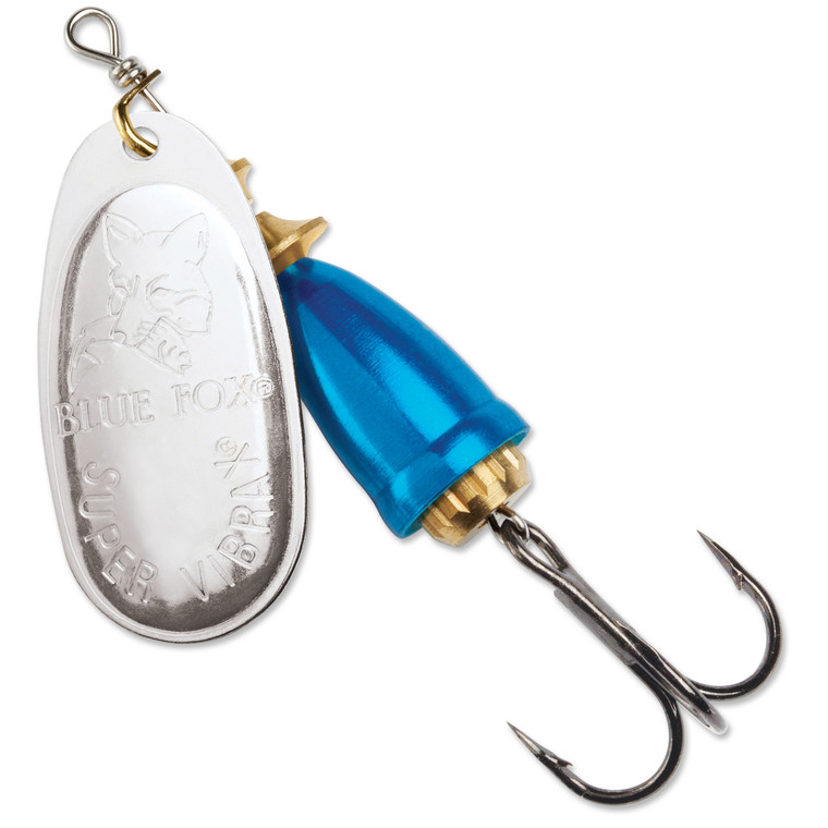 Blue Fox Vibrax Classic 20 - 3/16oz 2.44'' Slv/Chm Blue
