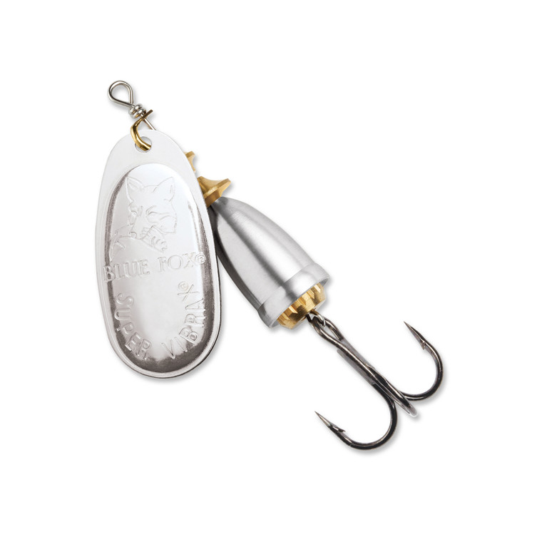 Blue Fox Vibrax Classic 30 - 1/4oz 2.63'' Silver / Silver
