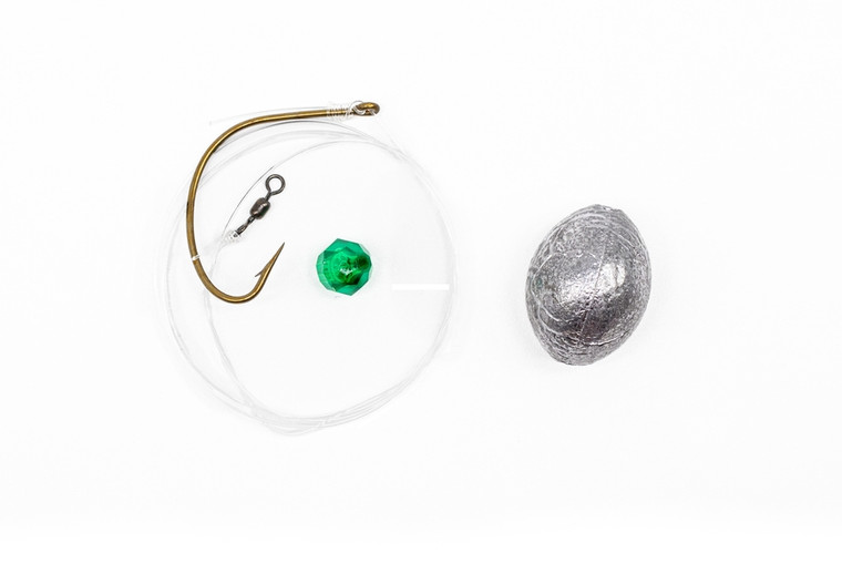 Blue Water Candy - Flounder Rig Mono - 1.5oz 1/0