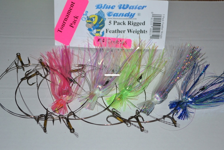 Blue Water Candy - Tour Pack King Rig - #4 Treble Assorted 5pk