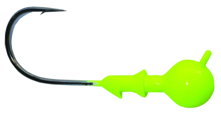 Blue Water Candy - X-Eyed Ball JH - 1/8oz Chartreuse 4pk