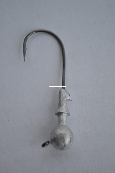 Blue Water Candy - X-Eyed Ball JH - 1/8oz Unpainted 4pk