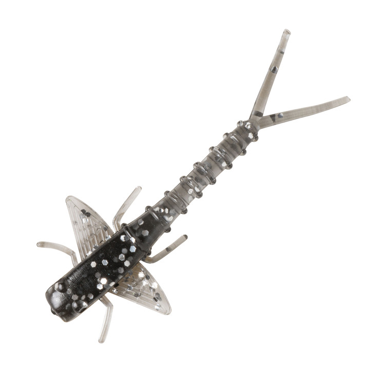 Bobby Garland IttyBit Mayfly - 1.25'' Smksil 20pk